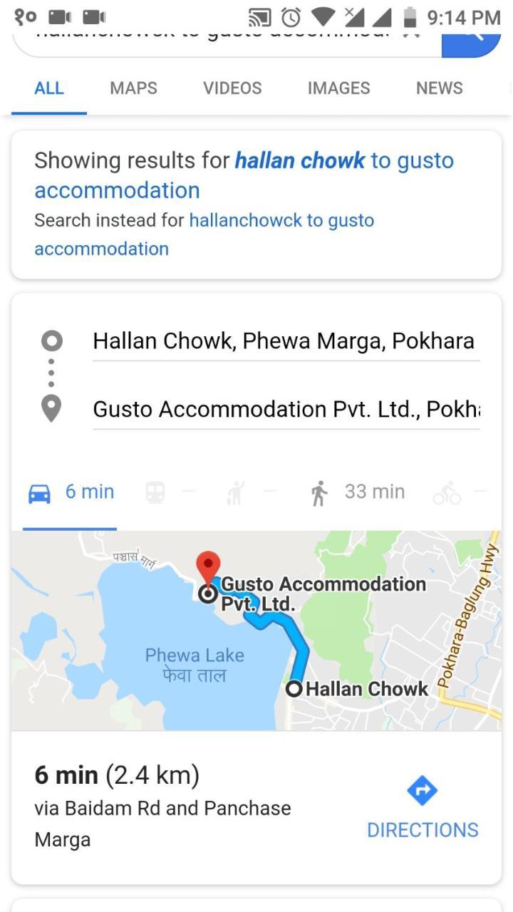 Gusto Accommodation Похара Екстериор снимка